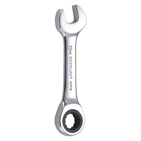 WESTWARD Wrench, Combination/Stubby, Metric, 12mm 54PP25