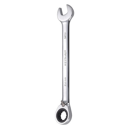 WESTWARD Wrench, Combination, Metric, 24mm 54PP61