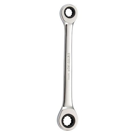 WESTWARD Ratcheting Box End Wrench, 5" L 54PP63