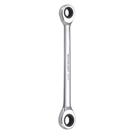 Westward Ratcheting Box End Wrench, 5" L 54PP67