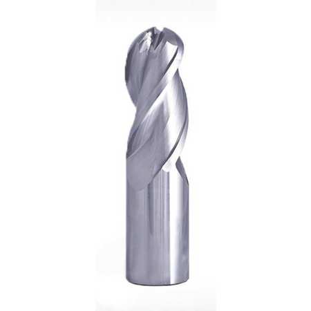 ZORO SELECT Ball End Mill, Uncoated, 1.000" Shank dia. BNAS31000