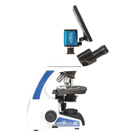 LW SCIENTIFIC Microscope, 9"x15" Base, 22mm View INS-T4BV-IPL3