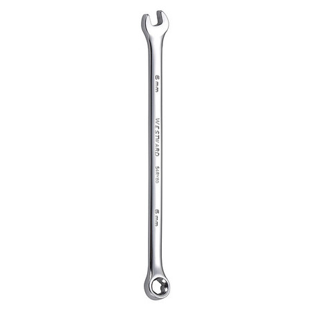 Westward Combination Wrench, 6mm, Metric, 6 pt. 54RY80