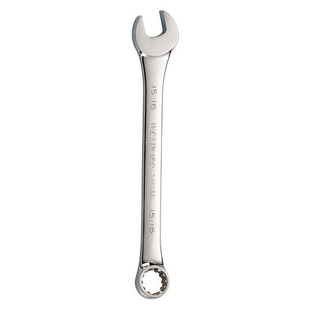 Westward Combination Wrench, 15/16", SAE, 12 pt. 54RY87