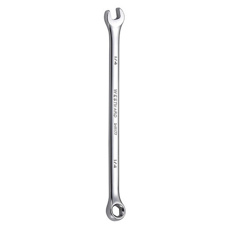 Westward Combination Wrench, 1/4", SAE, 6 pt. 54RY77