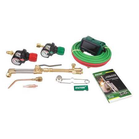 Victor Cutting Outfit, Journeyman II EDGE 2.0 Series, Acetylene, Welds Up To 3 in 0384-2111