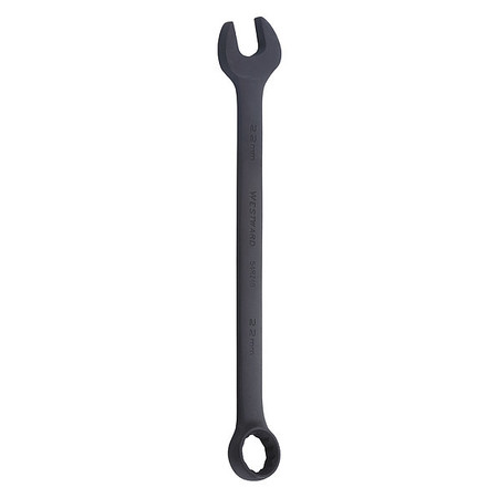 Westward Comb. Wrench, 22mm, Metric, Black Oxide 54RZ48