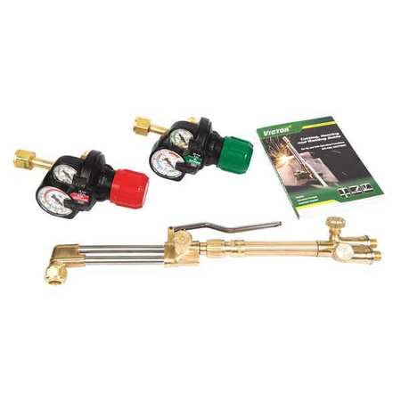 Victor Cutting Outfit, Journeyman Select EDGE 2.0 Series, Acetylene, Welds Up To 3 in 0384-2083