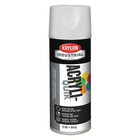 Krylon Industrial White, Semi-Gloss, 12 oz K01508A07