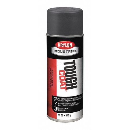 Krylon Industrial Rust Preventative Spray Paint, Machinery Blue/Gray, Gloss, 12 oz A00329007