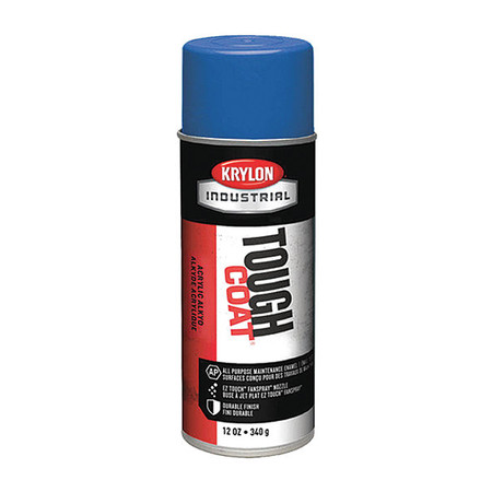 Krylon Industrial Rust Preventative Spray Paint, Ford Blue, Gloss, 12 oz A01008007