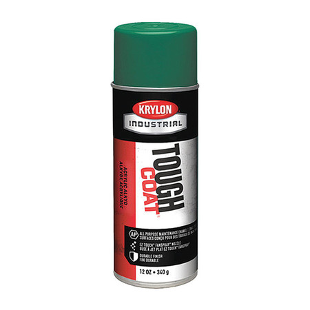 Krylon Industrial Rust Preventative Spray Paint, Machine Green, Gloss, 12 oz A01415007
