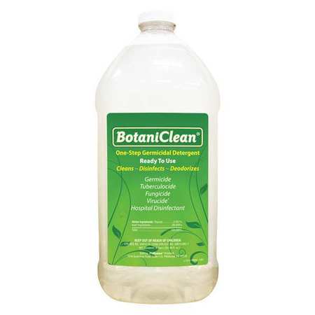 BOTANICLEAN Germicidal Deodorizing Cleaner, 3L Bottle, Unscented 224006000