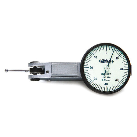 INSIZE Dial Test Indicator, White, 37mm Size 2381-08