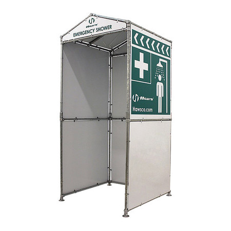 HAWS Emergency Three Sided Enclosure, White 9035