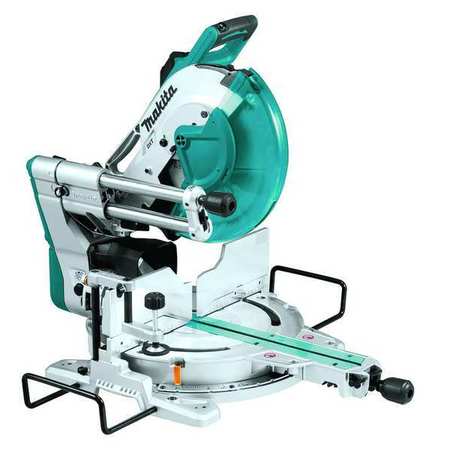 MAKITA Corded, Miter Saw Max Blade Speed: 3,200 RPM 1 in Arbor Size LS1219L