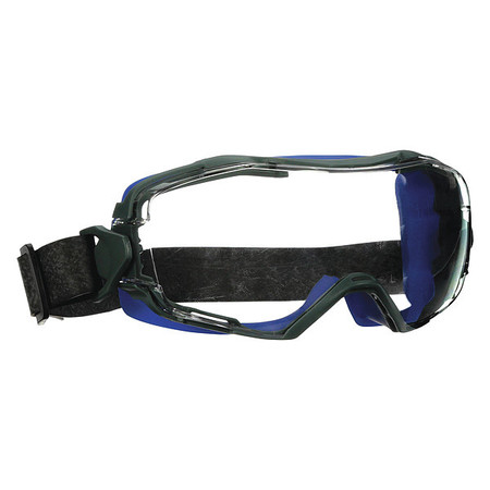 3M Safety Goggles, Clear Anti-Fog Lens, 6000 Series GG6001NSGAF-BLU