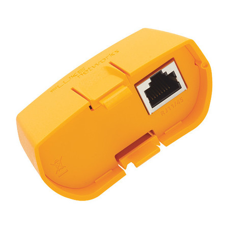 FLUKE NETWORKS Cable Tester Adapter, Connector Type RJ45 MS-POE-WM
