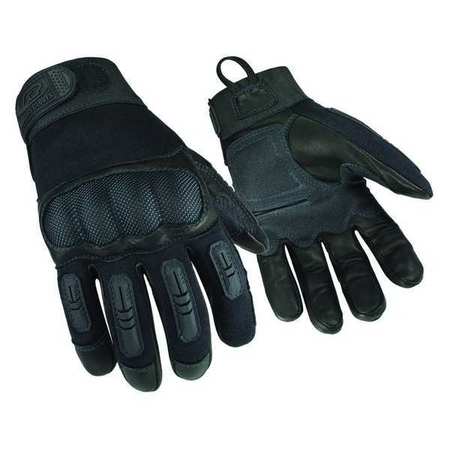 RINGERS GLOVES Tactical Glove, S, Black, 9" L, PR R-536