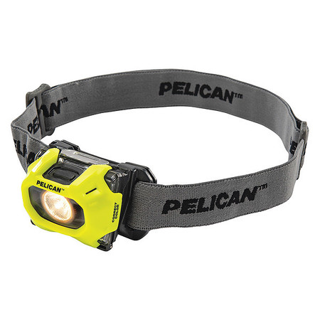 PELICAN Industrial Headlamp, LED, Yellow, IPX4 2755CC