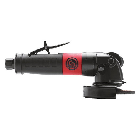 CHICAGO PNEUMATIC Angle Angle Grinder, 3/8 in NPT Female Air Inlet, Heavy Duty, 12,000 RPM, 1.5 hp CP3550-120AC4