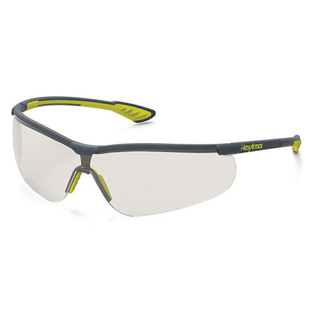 Hexarmor Safety Glasses, VS250, Half-Frame, Anti-Fog Coating, TruShield S, Wraparound, Yellow Lens 11-15006-04