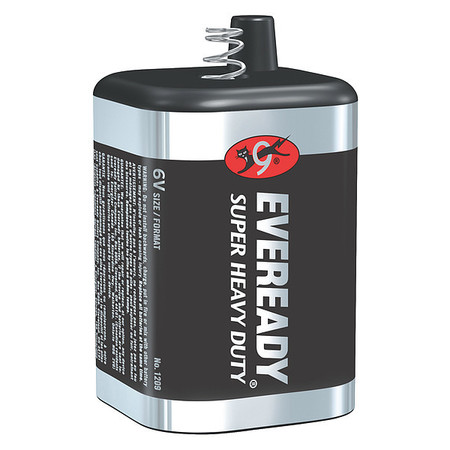 Energizer Lantern Battery, 6VDC, 4.53" H, 2.56" W 1209