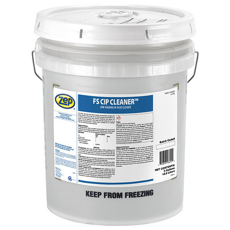 ZEP Cleaner, 5 gal. Pail, Odorless 166935