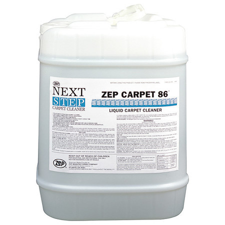 Zep Carpet Cleaner, Bucket, 5 gal, Carpet 86 129635