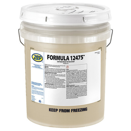ZEP Low-Foam Cleaner, Powders, 40 lb., Yellow 61434