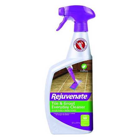 Rejuvenate Tile Grout Cleaner, 32ozSpray Bottle, PK12 RJ32BC