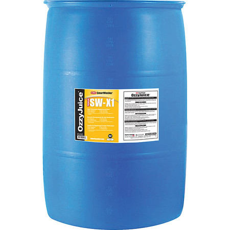 Smartwasher SW-X1 High Performance Degreasing Cleaner/Degreaser, 55 gal Drum, Ready to Use, Water Based 1751309