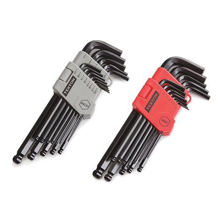 Tekton 26 Piece Metric/SAE L-Shape Hex Key Set, 25282 25282