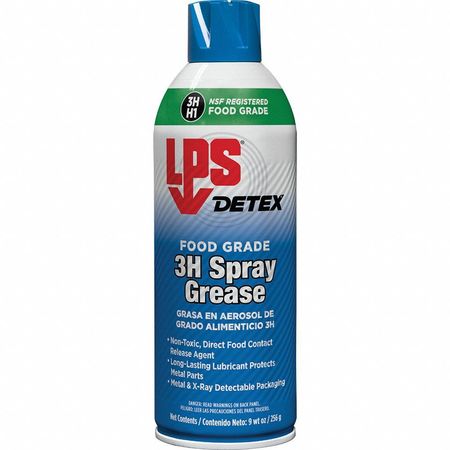LPS DETEX Spray Grease, Aerosol Can, 14oz 54016