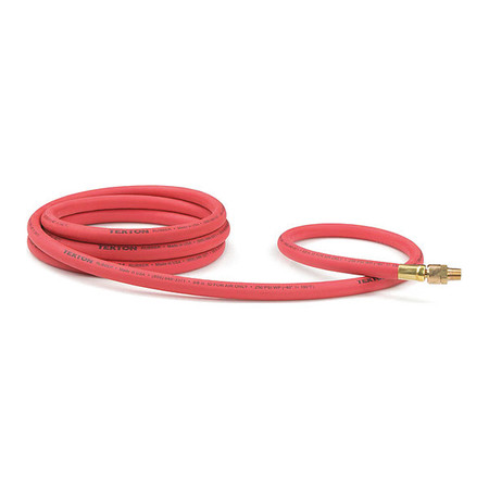 TEKTON 3/8 Inch I.D. x 10 Foot Rubber Whip Hose with Swivel (250 PSI) 46348