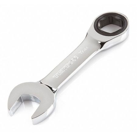 TEKTON 19 mm Stubby Ratcheting Combination Wrench WRN50119