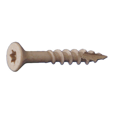 DAGGERZ Deck Screw, #8 x 1-5/8 in, Steel, Flat Head, Torx Drive, 5000 PK ACQSTAR081158