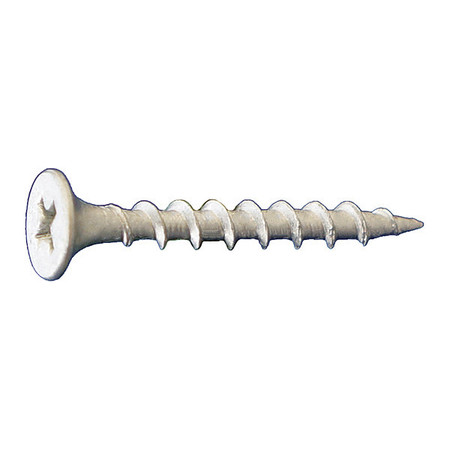 DAGGERZ Deck Screw, #6 x 1-1/4 in, Steel, Flat Head, Phillips Drive, 8000 PK DKPD061104