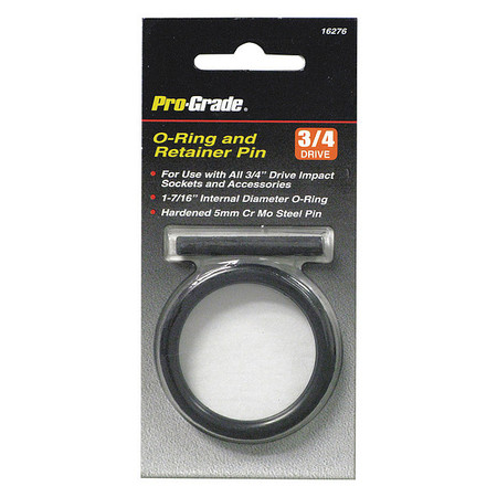 Pro-Grade Tools Drive O-Ring/Retainer Pin, 3/4" 16276