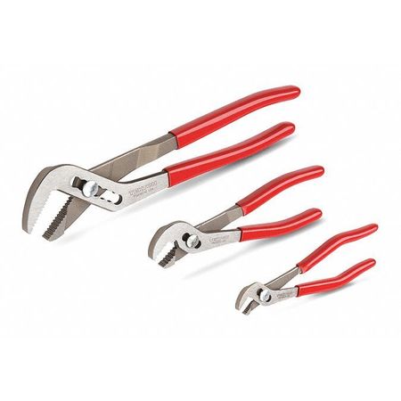 TEKTON Angle Nose Slip Joint Pliers Set, 3-Piece (5, 7, 10 in.) PGA16103