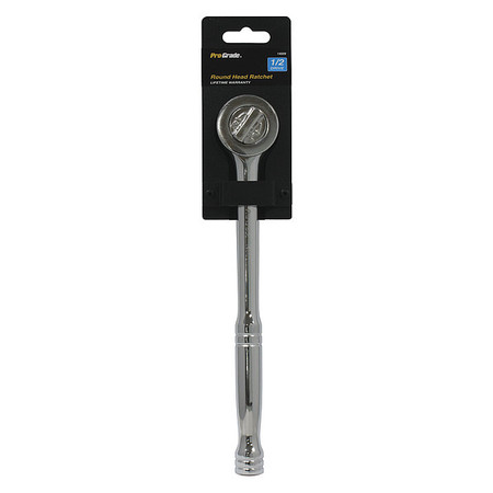 PRO-GRADE TOOLS 1/2" Drive Round Round Head Ratchet  1/2"Dr. 14009