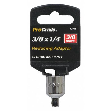 PRO-GRADE TOOLS 3/8" Drive Reducing Adaptor, SAE 13016