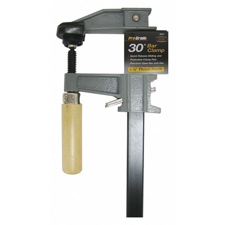 PRO-GRADE TOOLS F-Bar Clamp, 2.5x30" 59151