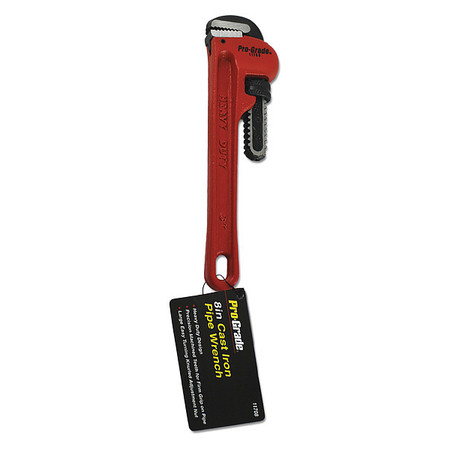 PRO-GRADE TOOLS Wrench, 8" Pipe 11708
