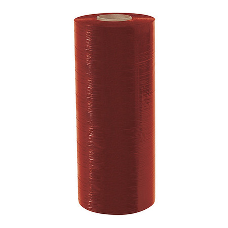 PARTNERS BRAND Colored Cast Machine Stretch Film, 20" x 80 Gauge x 6000', Red, 1/Roll MSF2080RED
