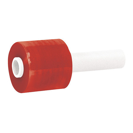 PARTNERS BRAND Colored Extended Core Bundling Film, 80 Gauge, 3" x 1000', Red, 18/Case TNBEC303RED