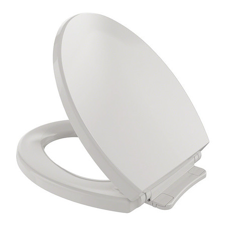 Toto Seat, Round, Soft, Close, Colonial Whit, With Cover, polypropylene, Round SS113#11