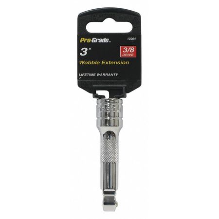 PRO-GRADE TOOLS Wobble Extension, 3/8"Dr., 3" 13004