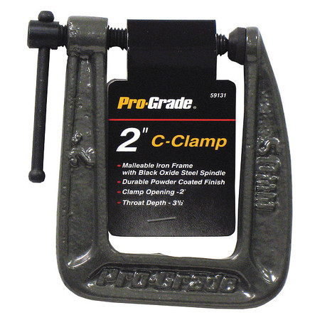 PRO-GRADE TOOLS C-Clamp 2x3-1/2" (Deep Throat) 59131