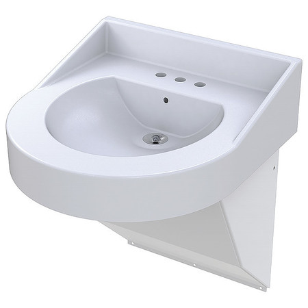 BESTCARE Best, Basin, DShape, 14-1/2inx12-1/2inx4in WH3775-09